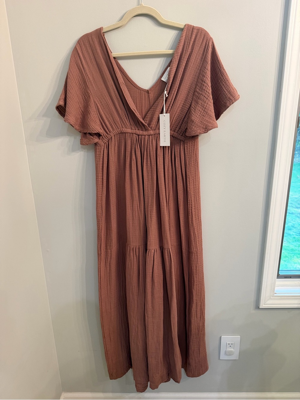 NWT Women's Boardwalk Breeze Dress - Cozy Earth